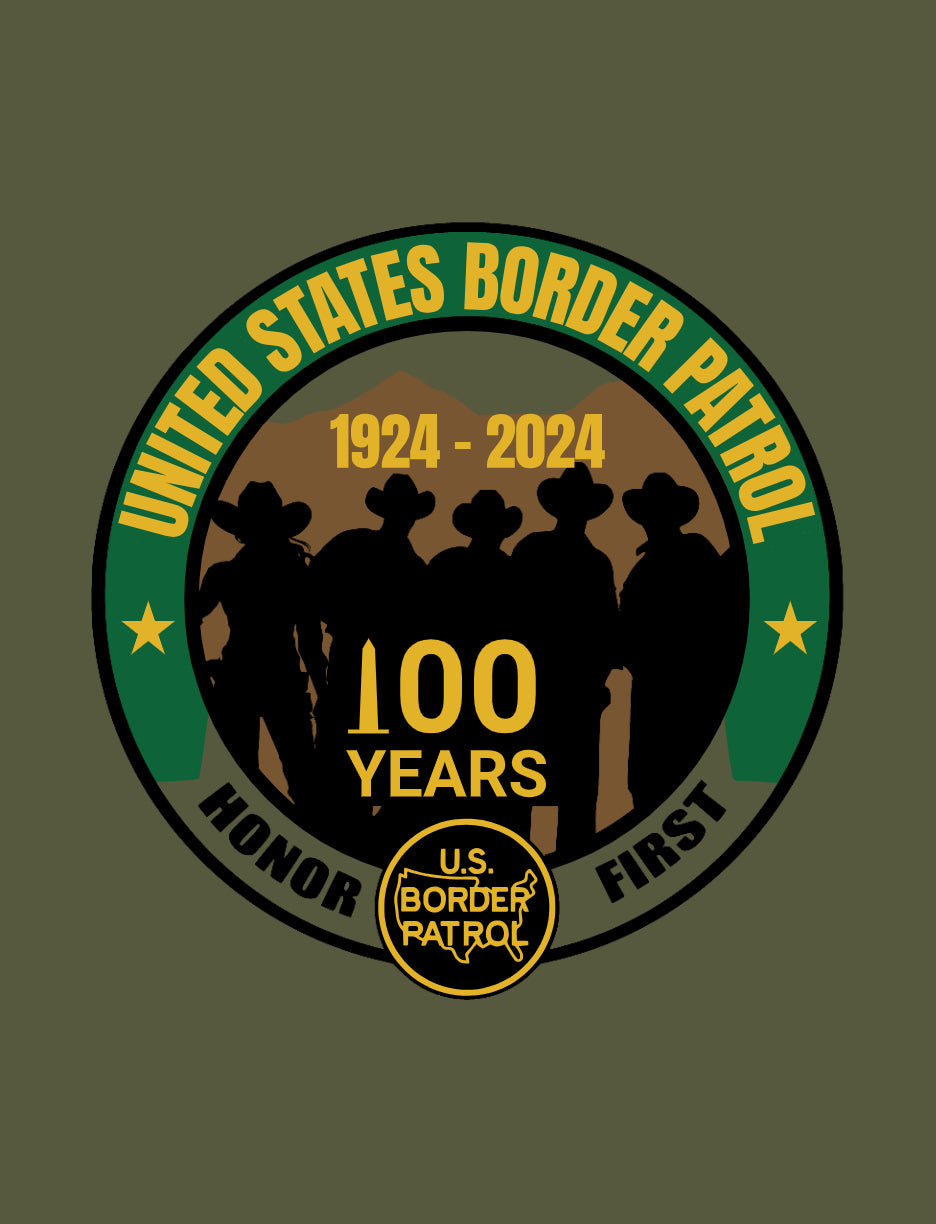 Celebrating 100 Years of U.S. Border Patrol Excellence with our Horse Patrol Centennial Design