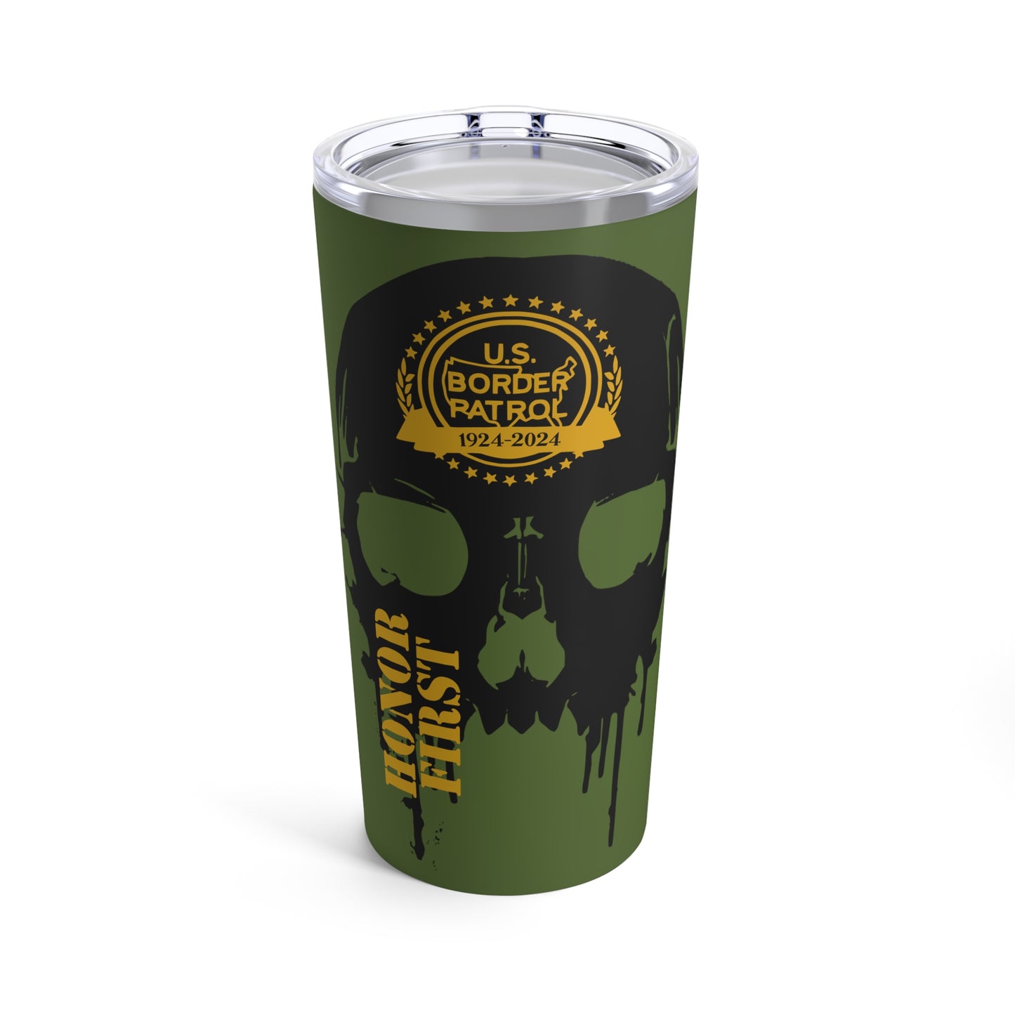 Border Patrol Centennial Tumbler 20oz by Vint Hill Designs