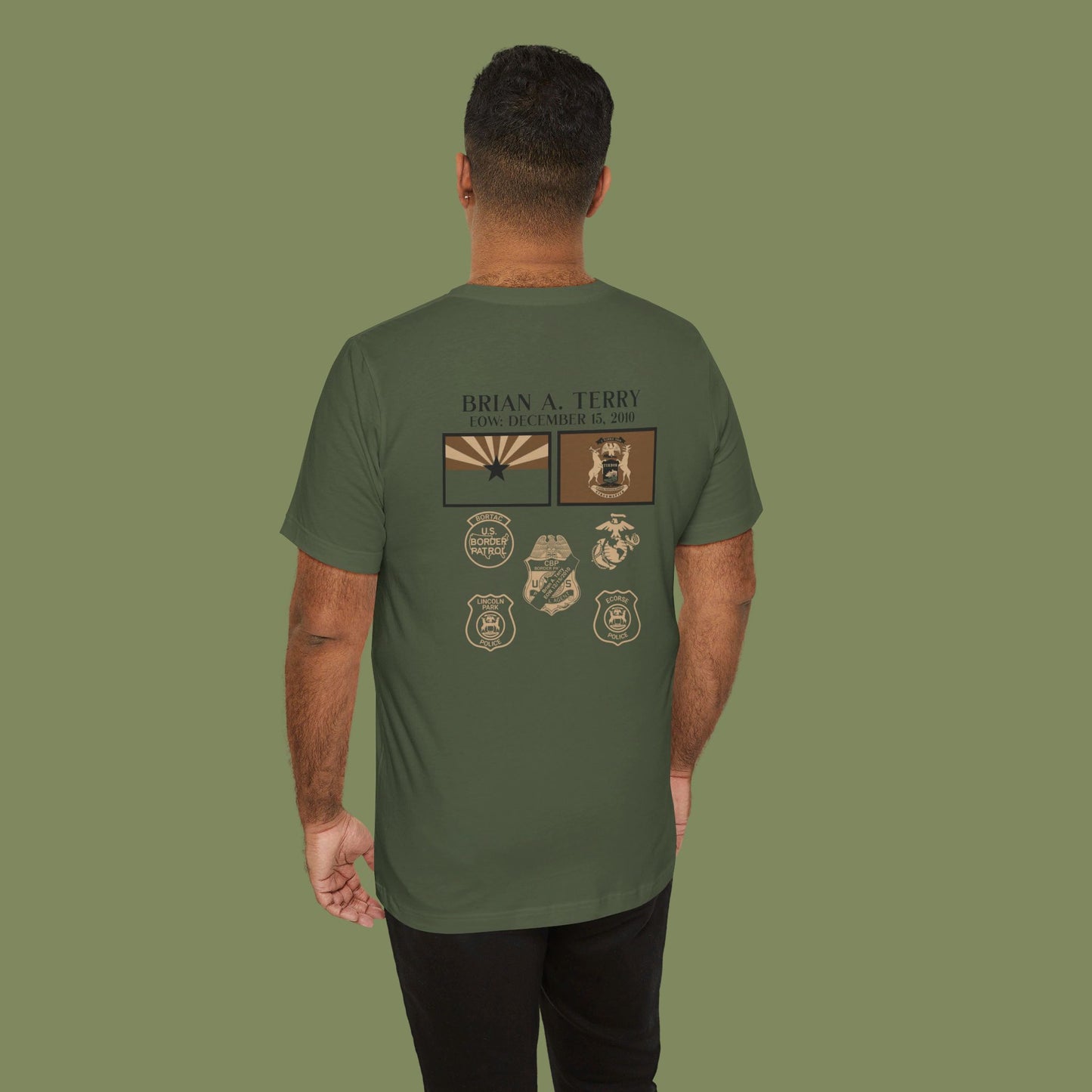 Brian Terry Foundation 2024 Annual Golf Outing T-Shirt by Vint Hill Designs