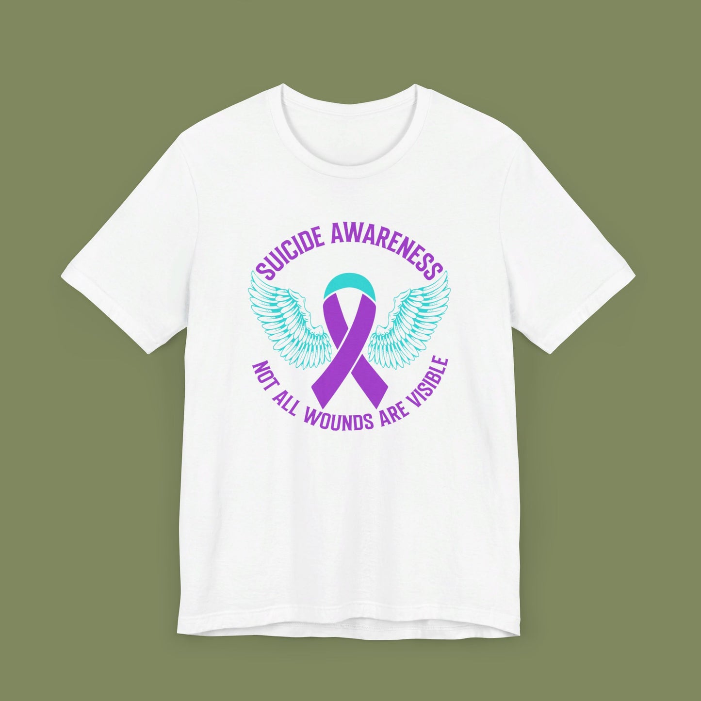 Suicide Awareness - Not All Wounds Are Visible T-Shirt