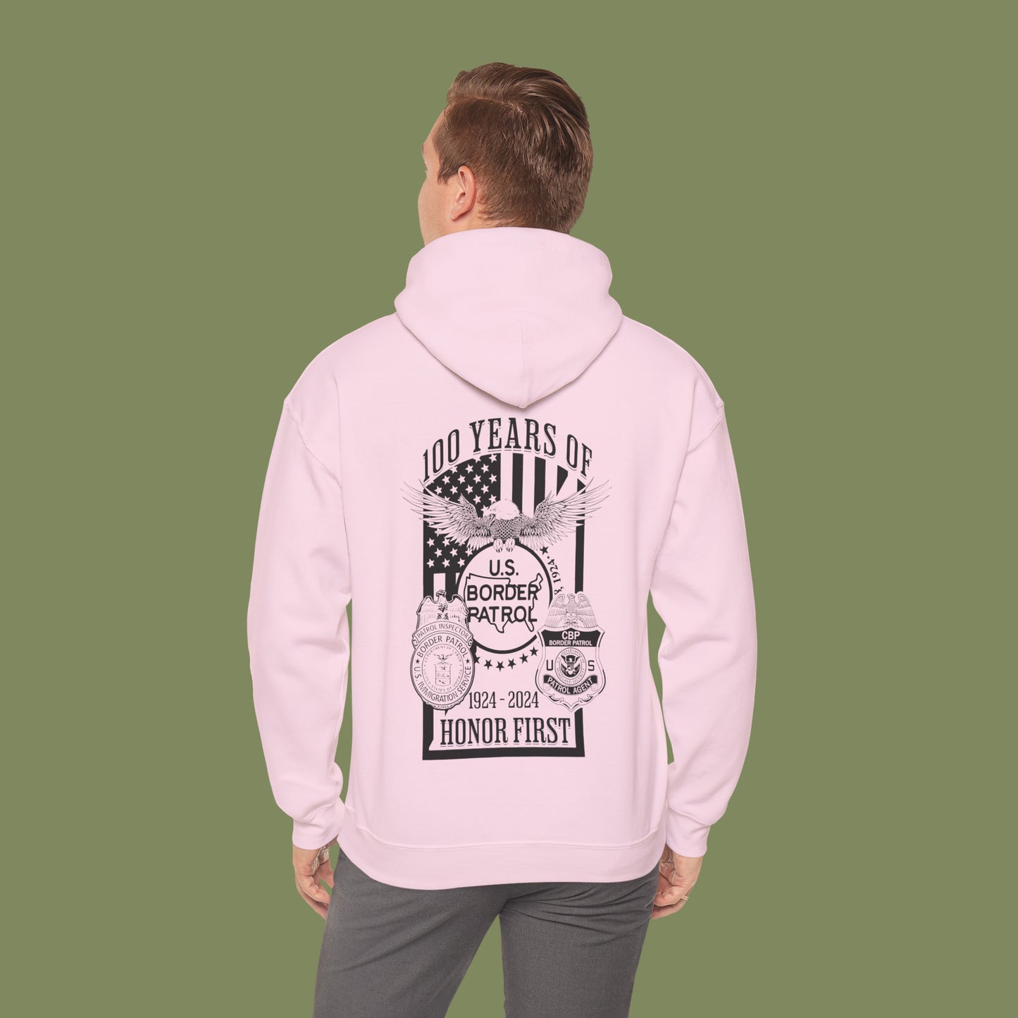 Border Patrol HQ MWR Centennial Hoodie