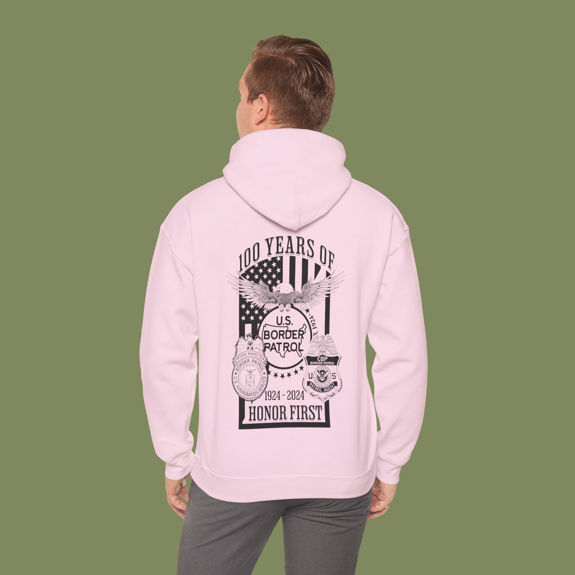 Border Patrol HQ MWR Centennial Hoodie