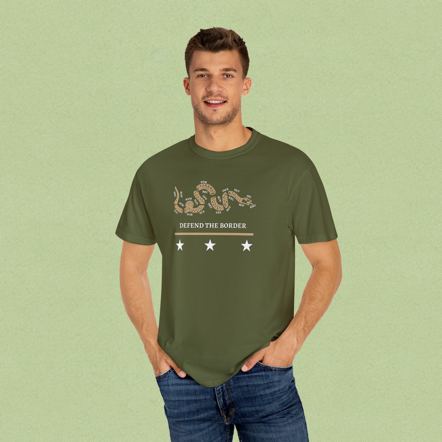 Defend the Border Border Patrol Shirt 6