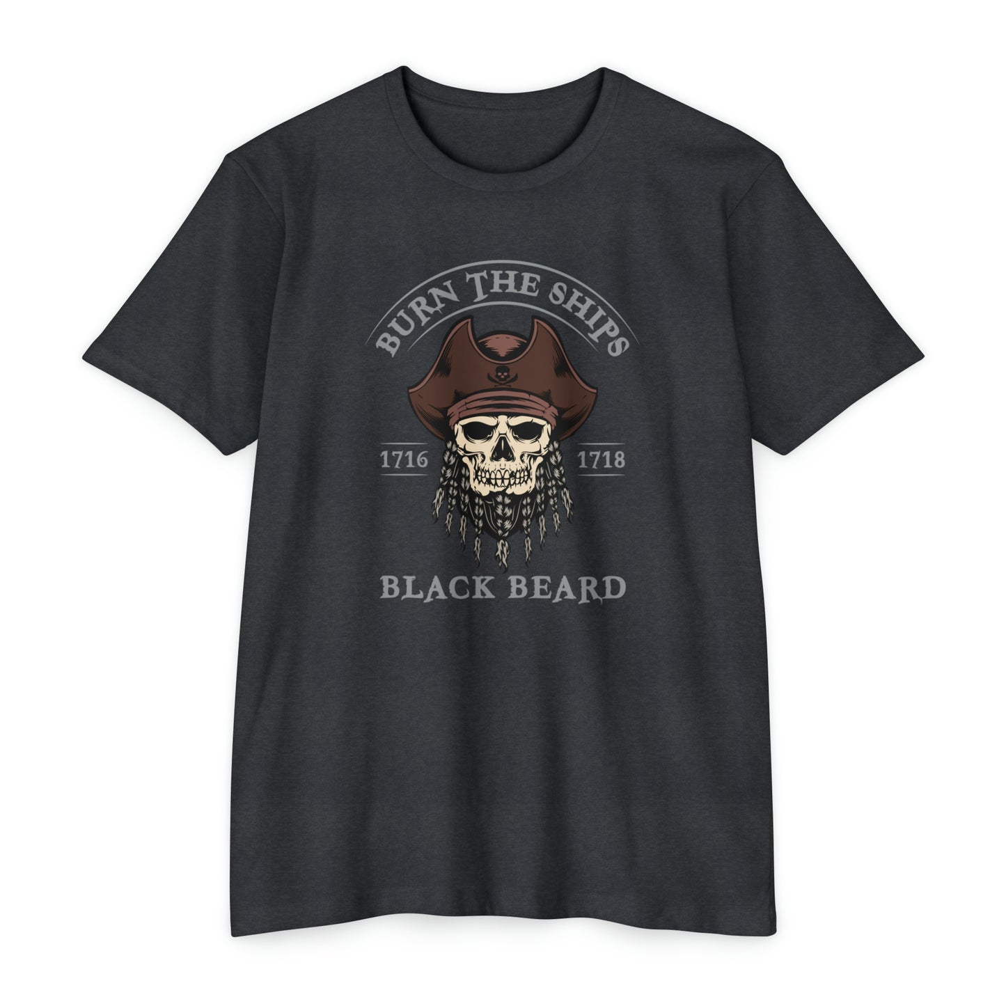 Blackbeard Burn The Ships T-shirt 2