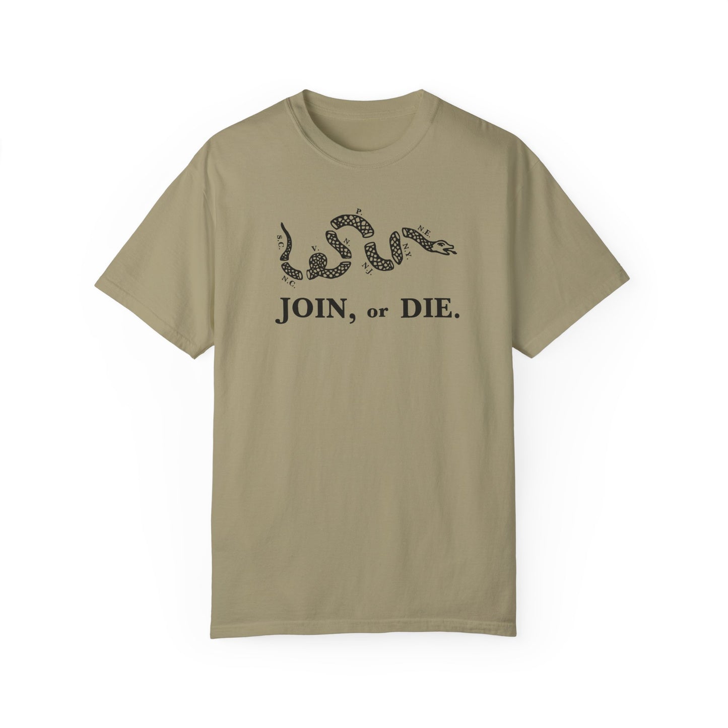 Join or Die Patriotic T-Shirt by Vint Hill Designs