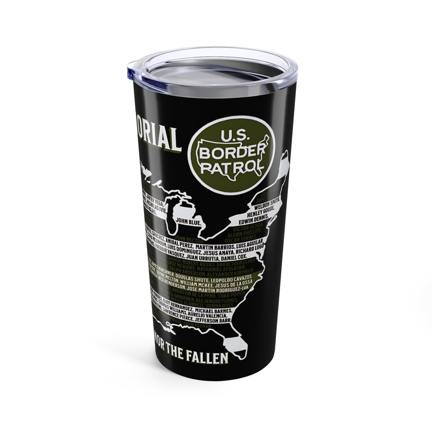 2025 Border Patrol Valor Memorial Tumbler