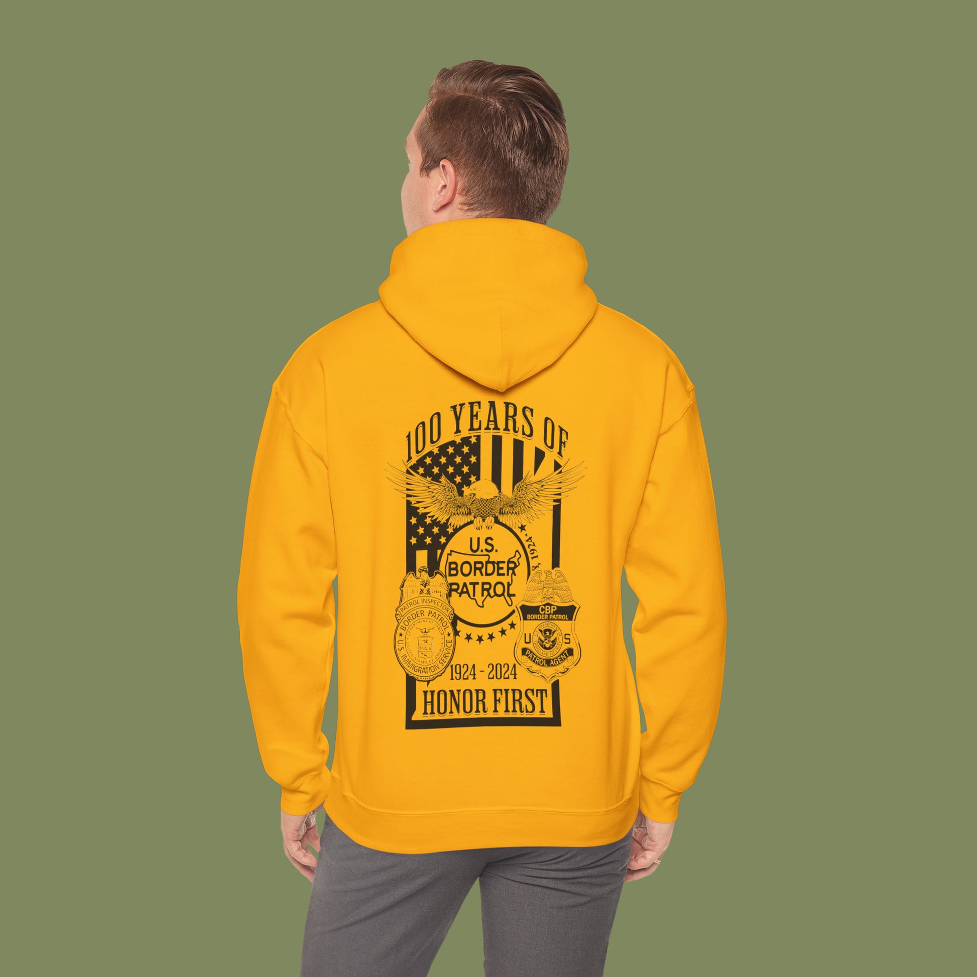 Border Patrol HQ MWR Centennial Hoodie