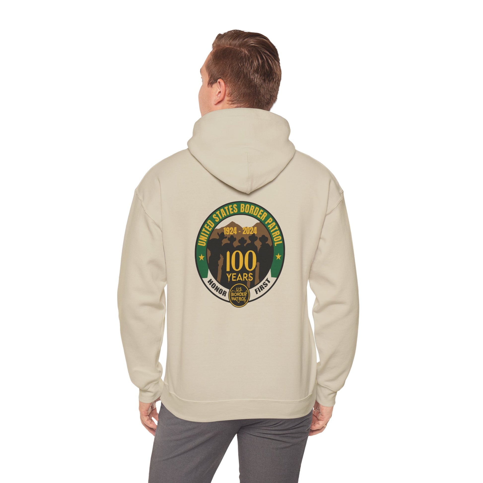 Border Patrol Horse Patrol Centennial Hoodie 43