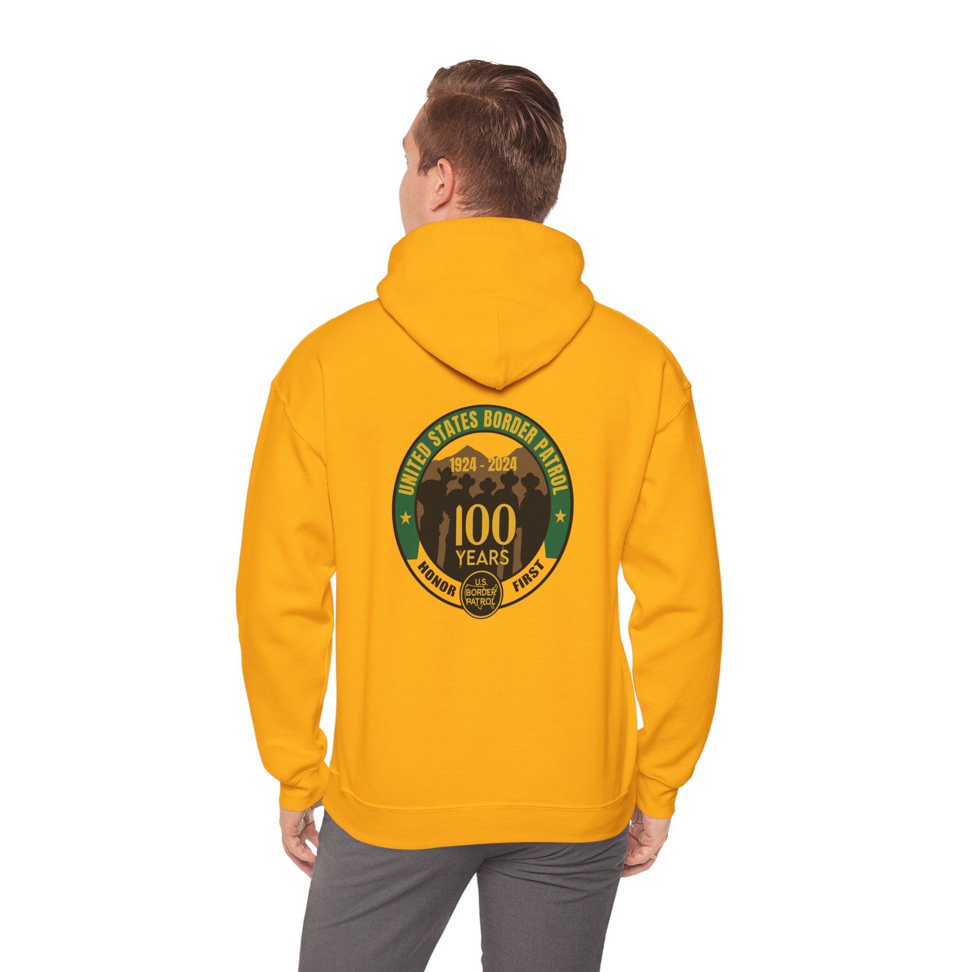 Border Patrol Horse Patrol Centennial Hoodie 53