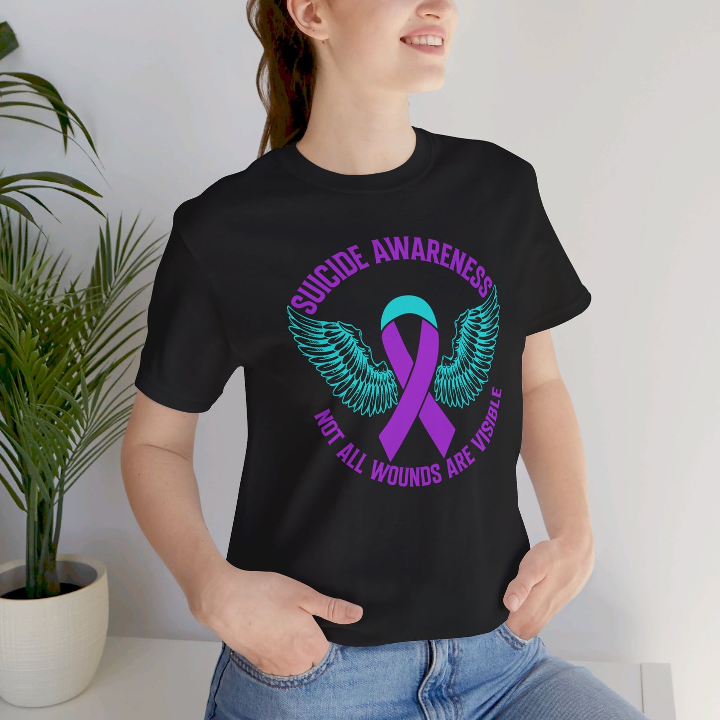 Suicide Awareness - Not All Wounds Are Visible T-Shirt