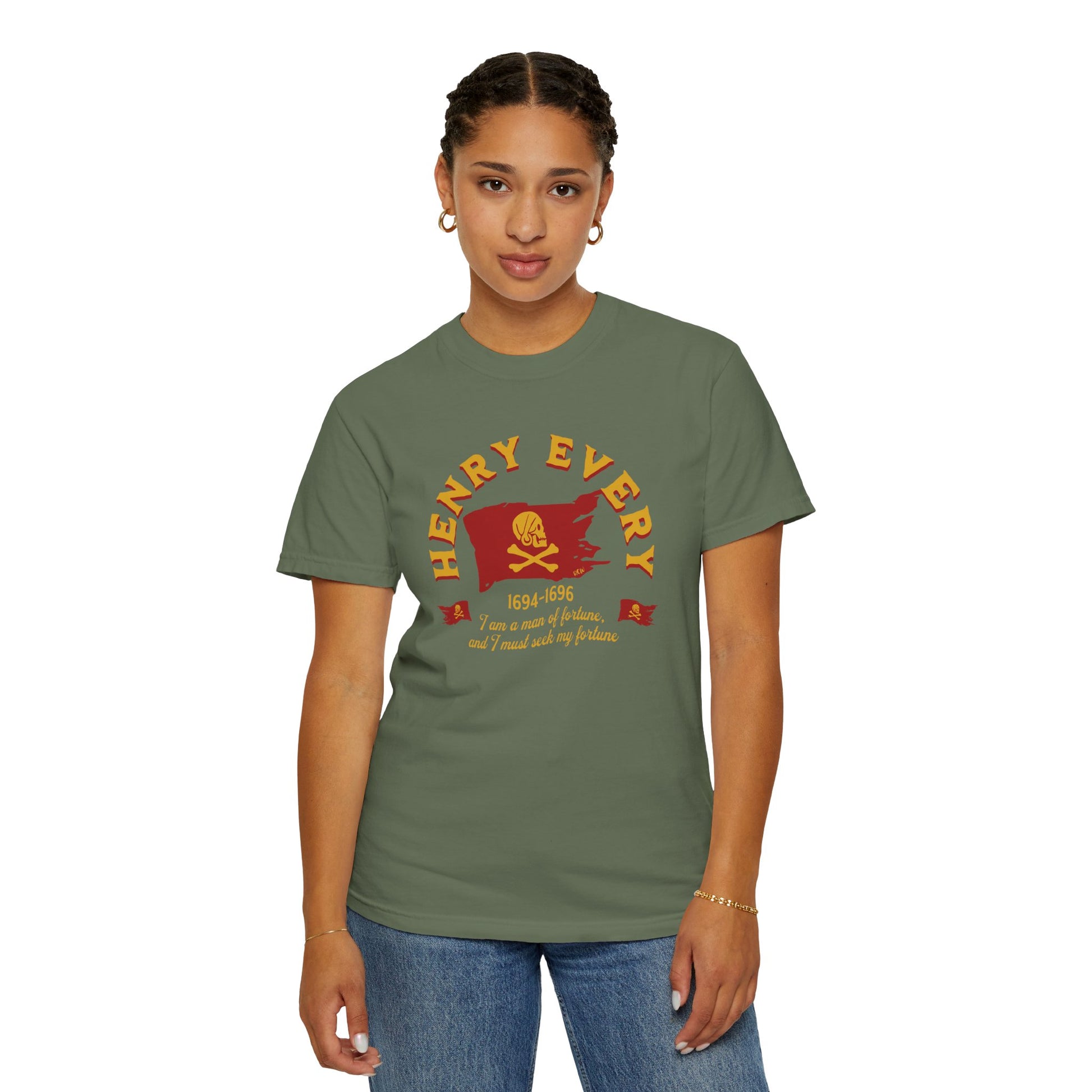 Henry Every Pirate T-shirt by Vint Hill Designs 48