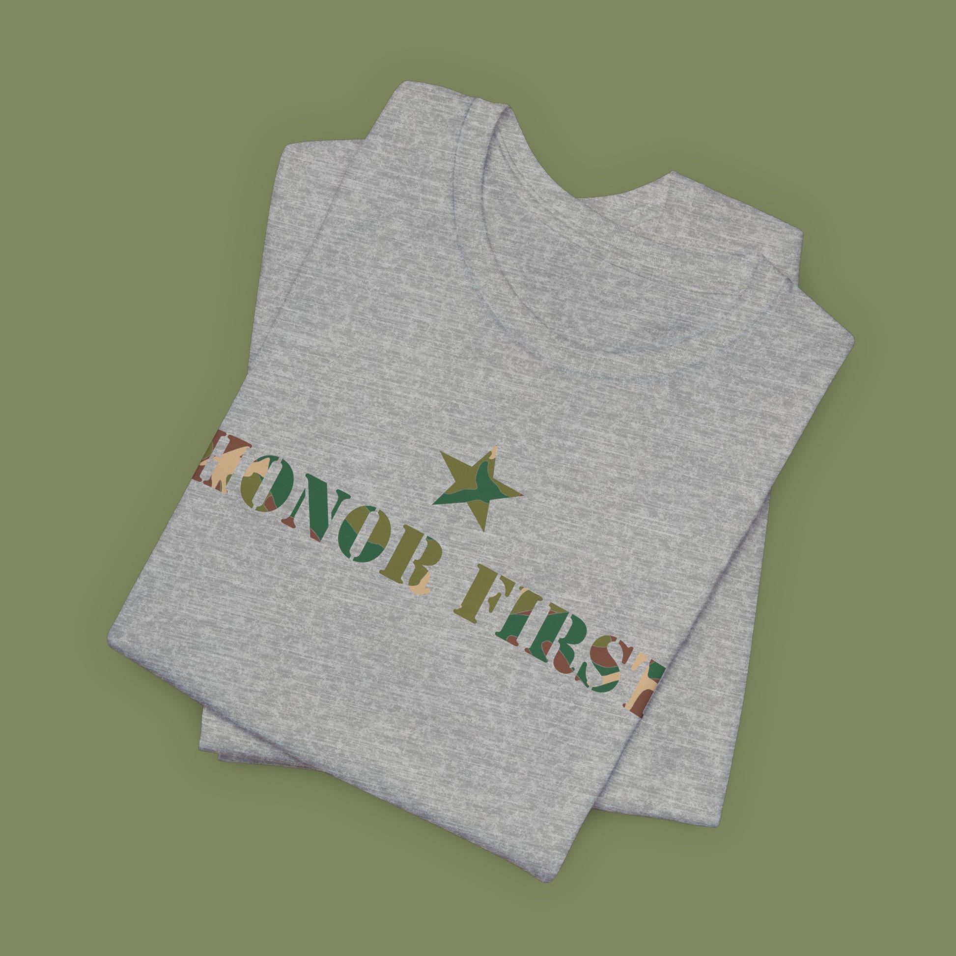 Border Patrol Honor First Camo T-Shirt