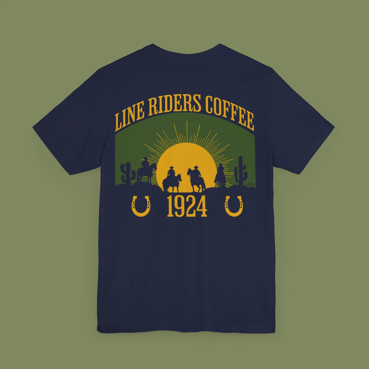 Line Riders Coffee T-Shirt