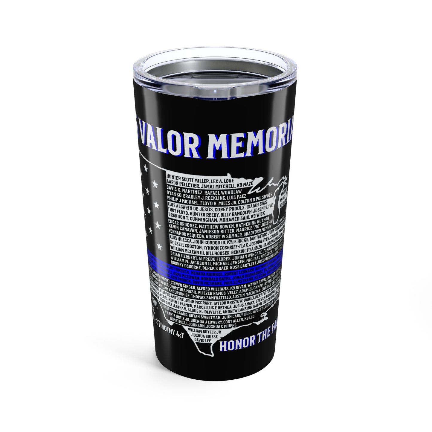 2025 Law Enforcement Valor Memorial Tumbler