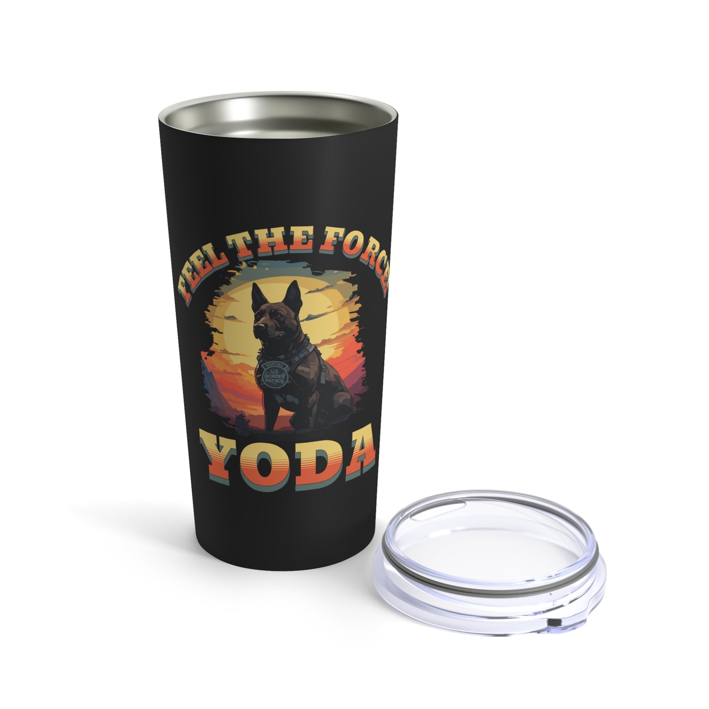 Yoda Feel The Force Tumbler 20oz