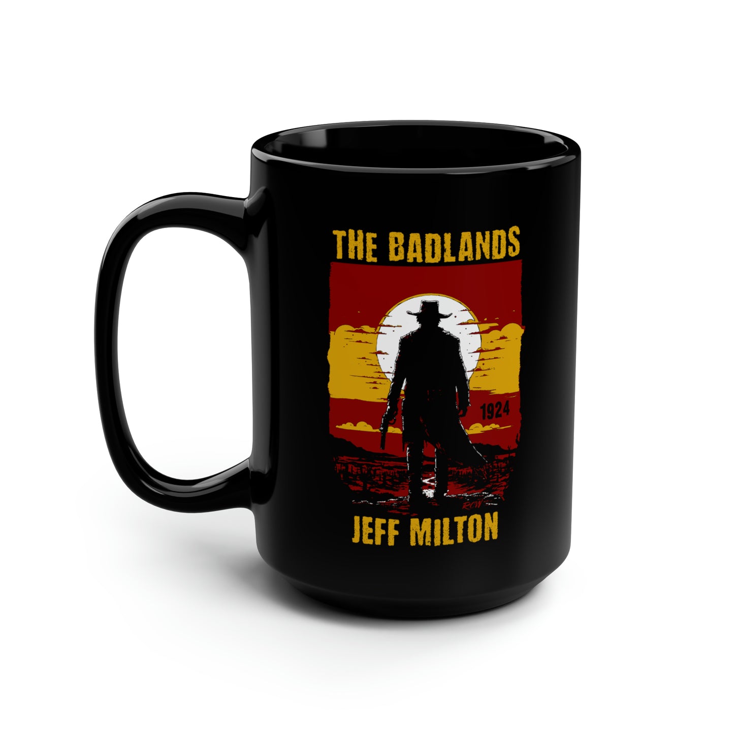 Jeff Milton - The Badlands Border Patrol Mug 3