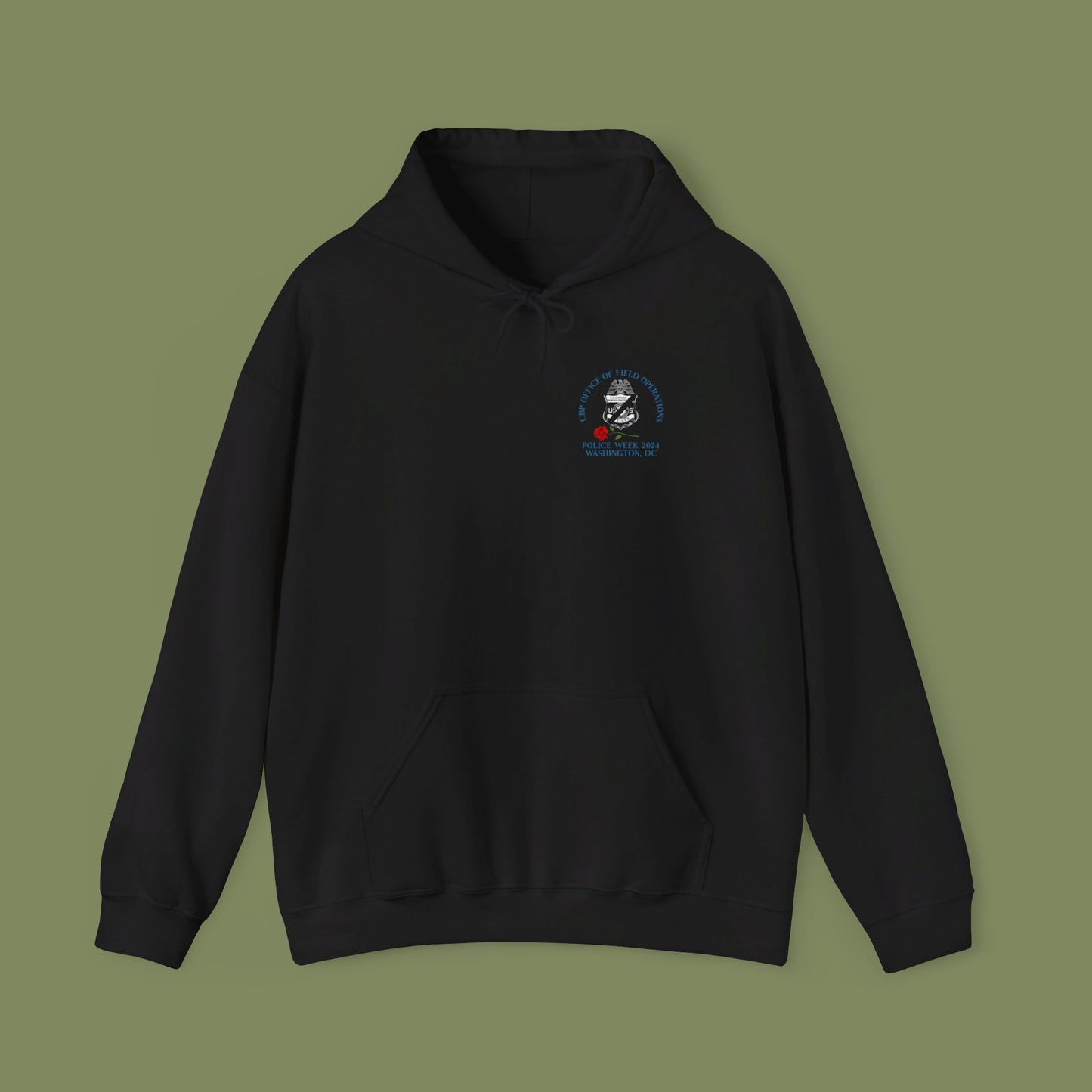 Office of Field Operations 2024 Police Week Tribute Hoodie