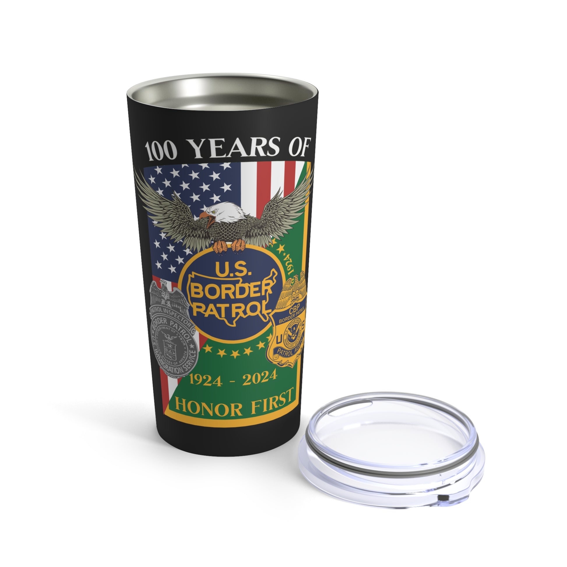 Border Patrol Centennial Tumbler 20oz