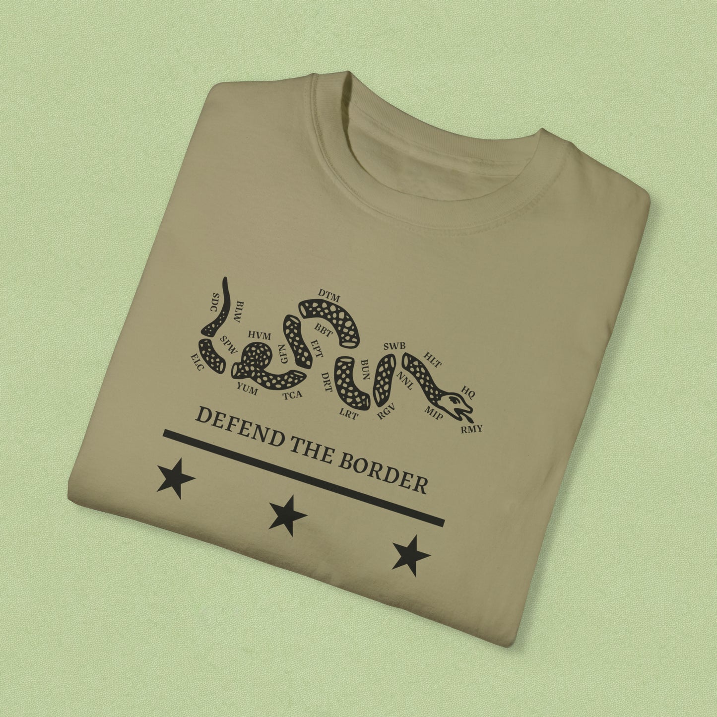 Defend the Border Border Patrol Shirt 27