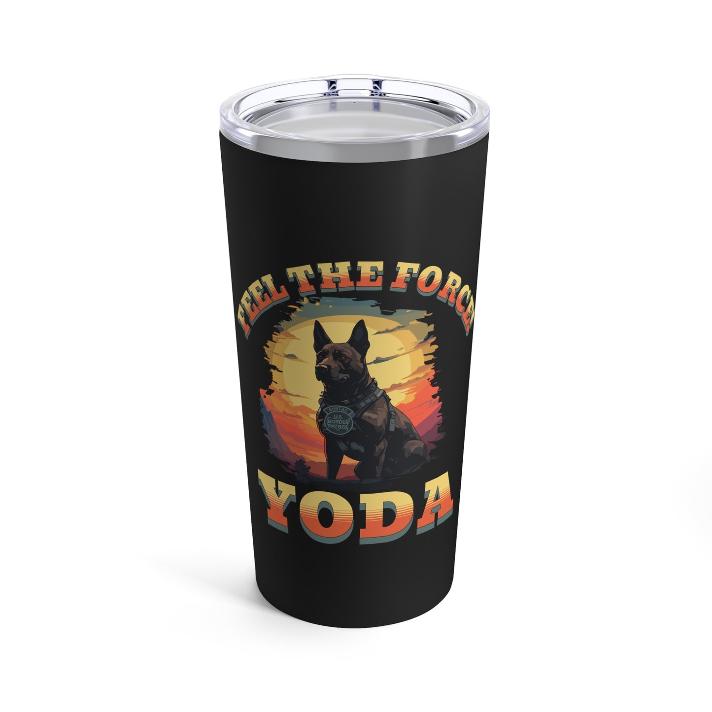 Yoda Feel The Force Tumbler 20oz