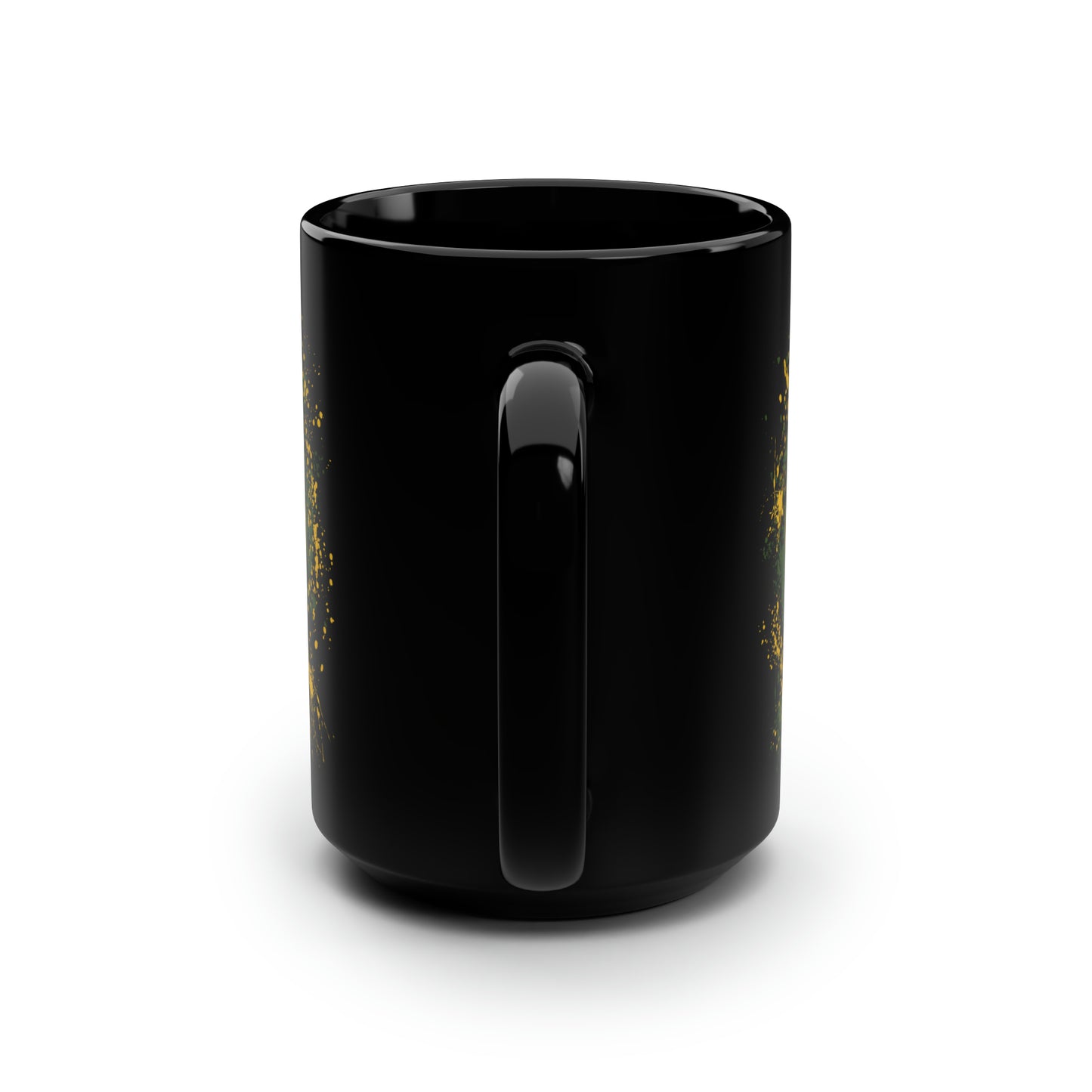 Turmoil 1 Black Mug, 15oz