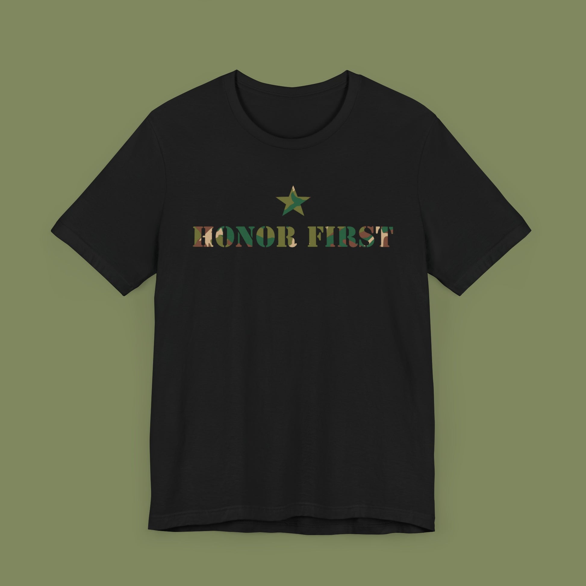 Border Patrol Honor First Camo T-Shirt