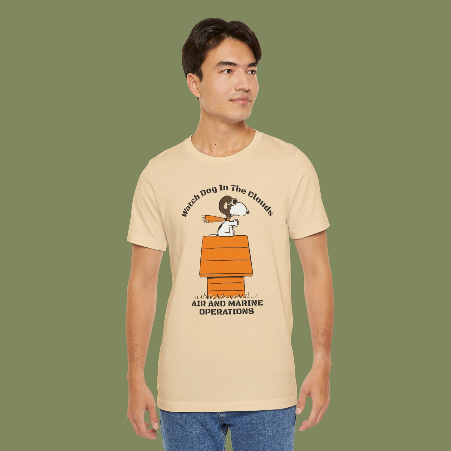 Watch Dog In The Clouds - Air And Marine Operations Tee