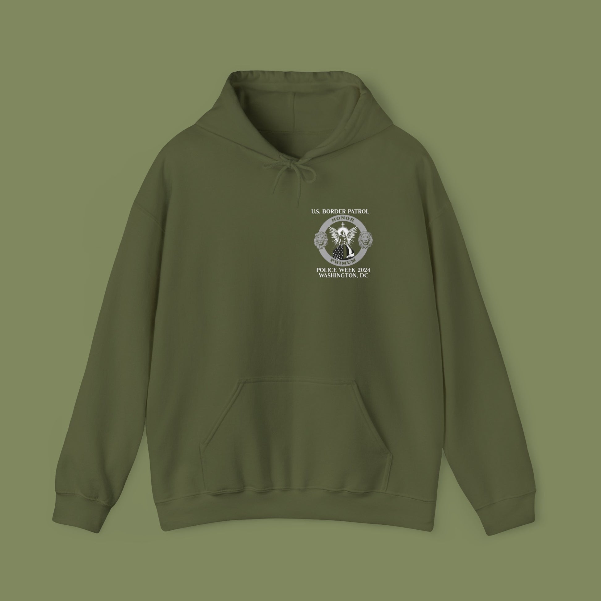 Border Patrol Valor Memorial Hoodie Police Week 2024