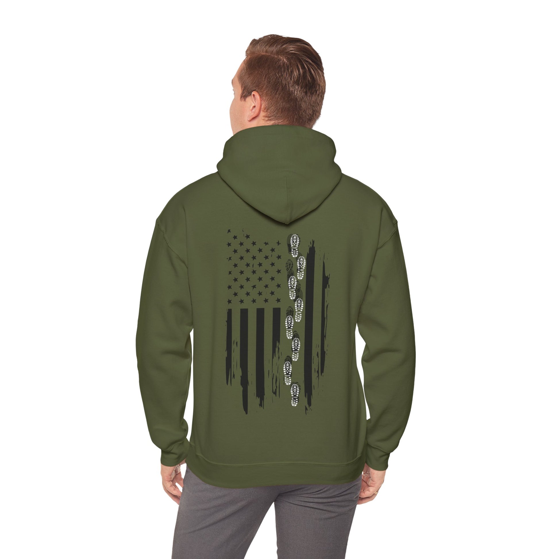 Border Patrol Boot Graphic Hoodie 1