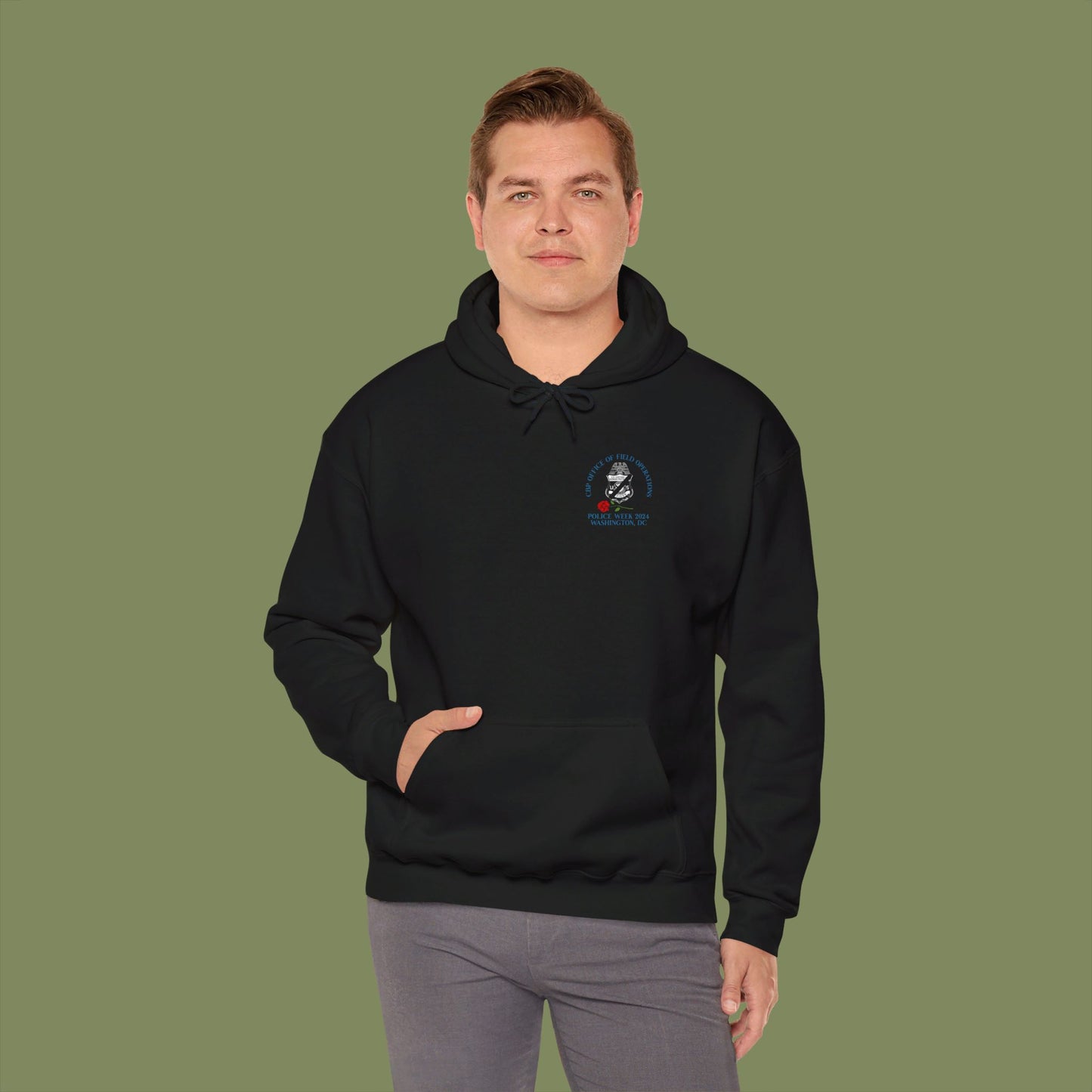 Office of Field Operations 2024 Police Week Tribute Hoodie