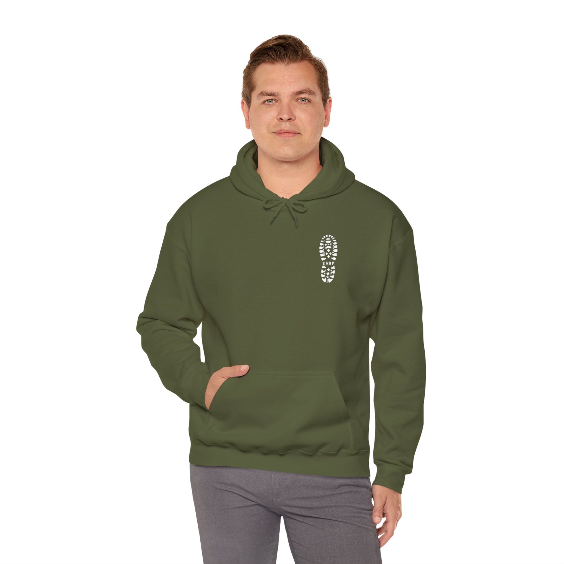 Border Patrol Boot Graphic Hoodie 5