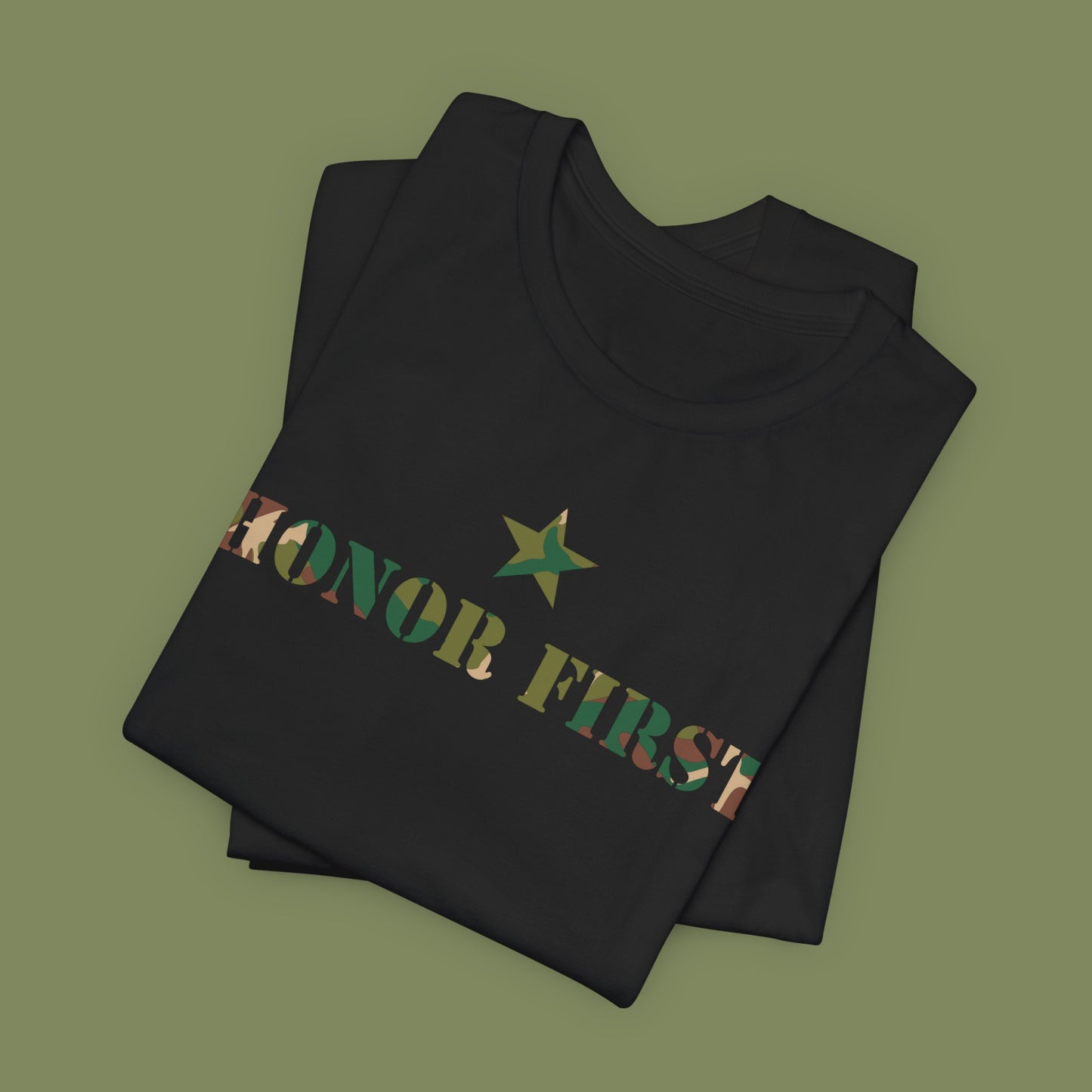 Border Patrol Honor First Camo T-Shirt