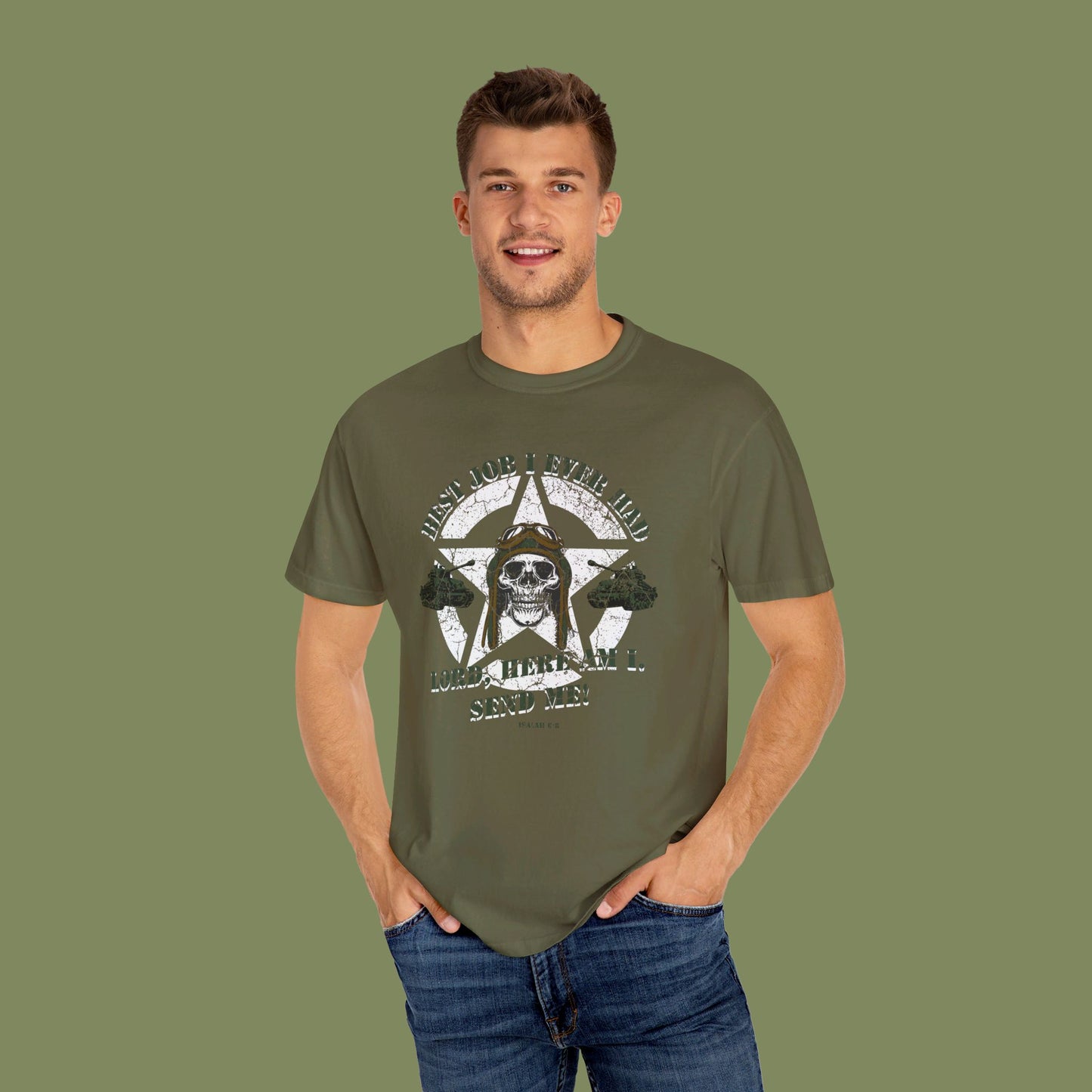 "Fury - The Best Job I Ever Had" T-Shirt by Vint Hill Designs