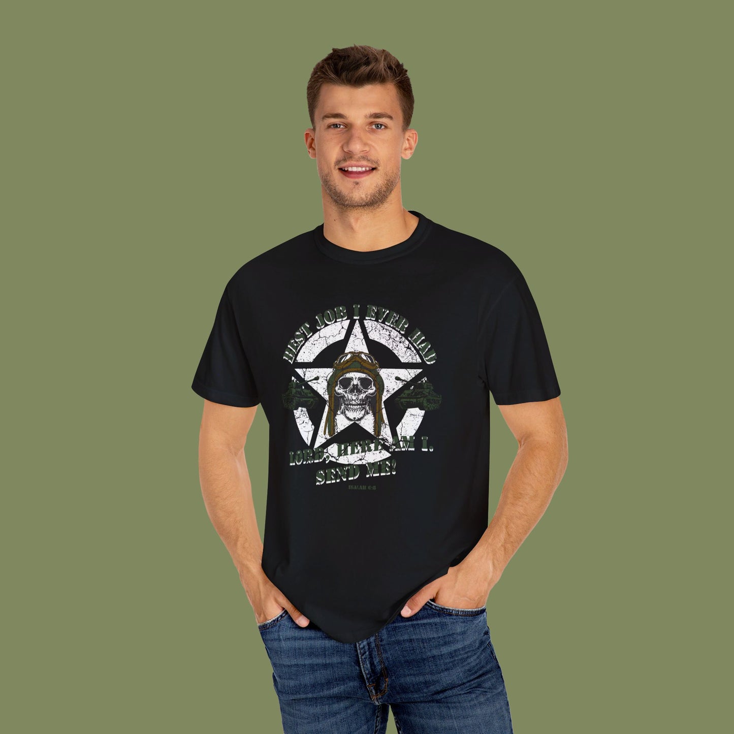 "Fury - The Best Job I Ever Had" T-Shirt by Vint Hill Designs