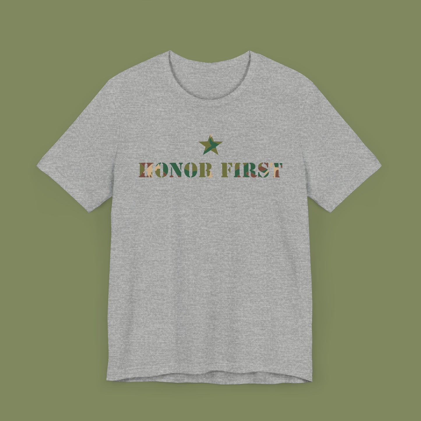 Border Patrol Honor First Camo T-Shirt