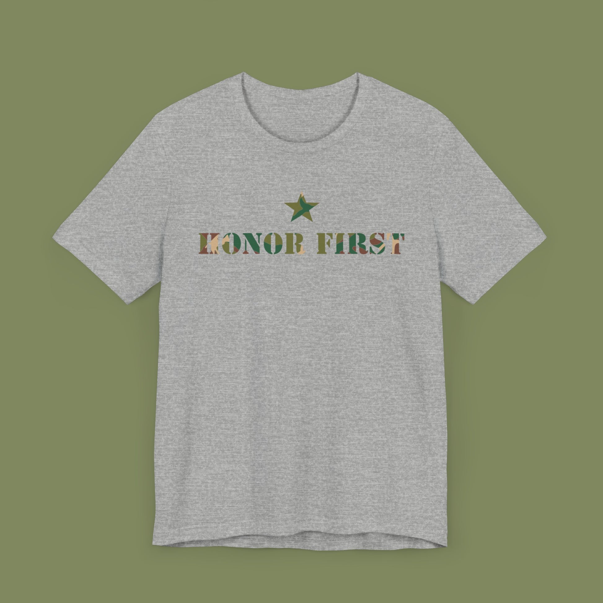 Border Patrol Honor First Camo T-Shirt