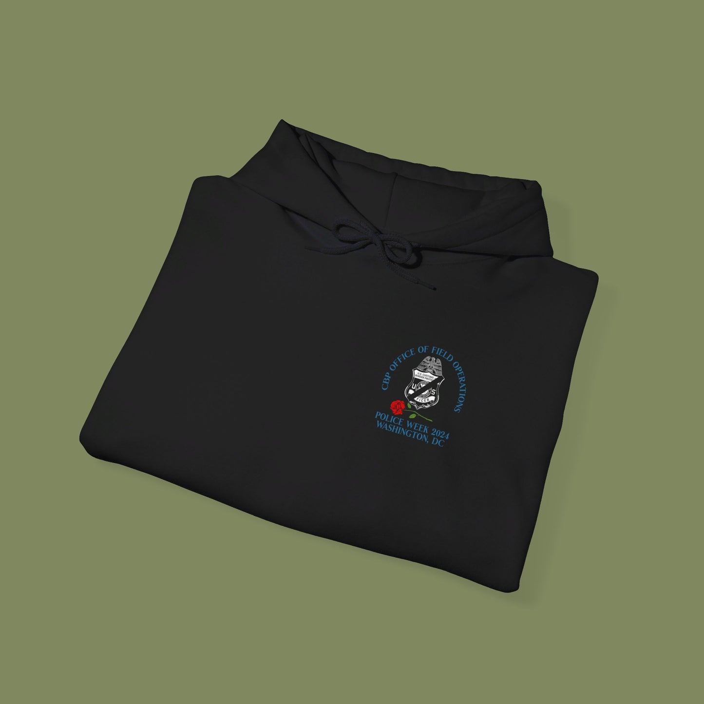 Office of Field Operations 2024 Police Week Tribute Hoodie