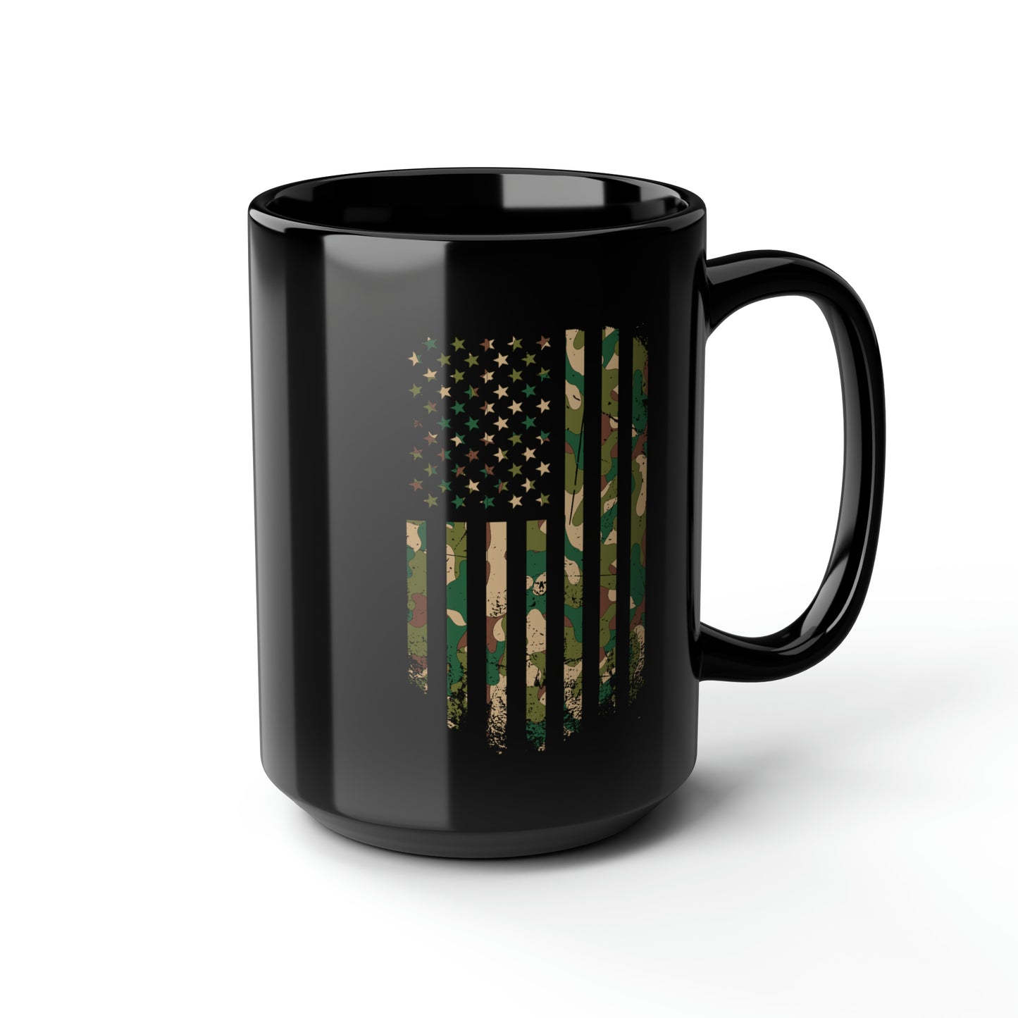 Border Patrol Honor First Camo Black Mug 4