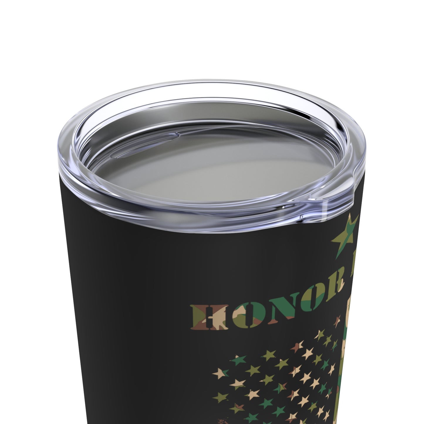 Border Patrol Camo Honor First Tumbler 20oz