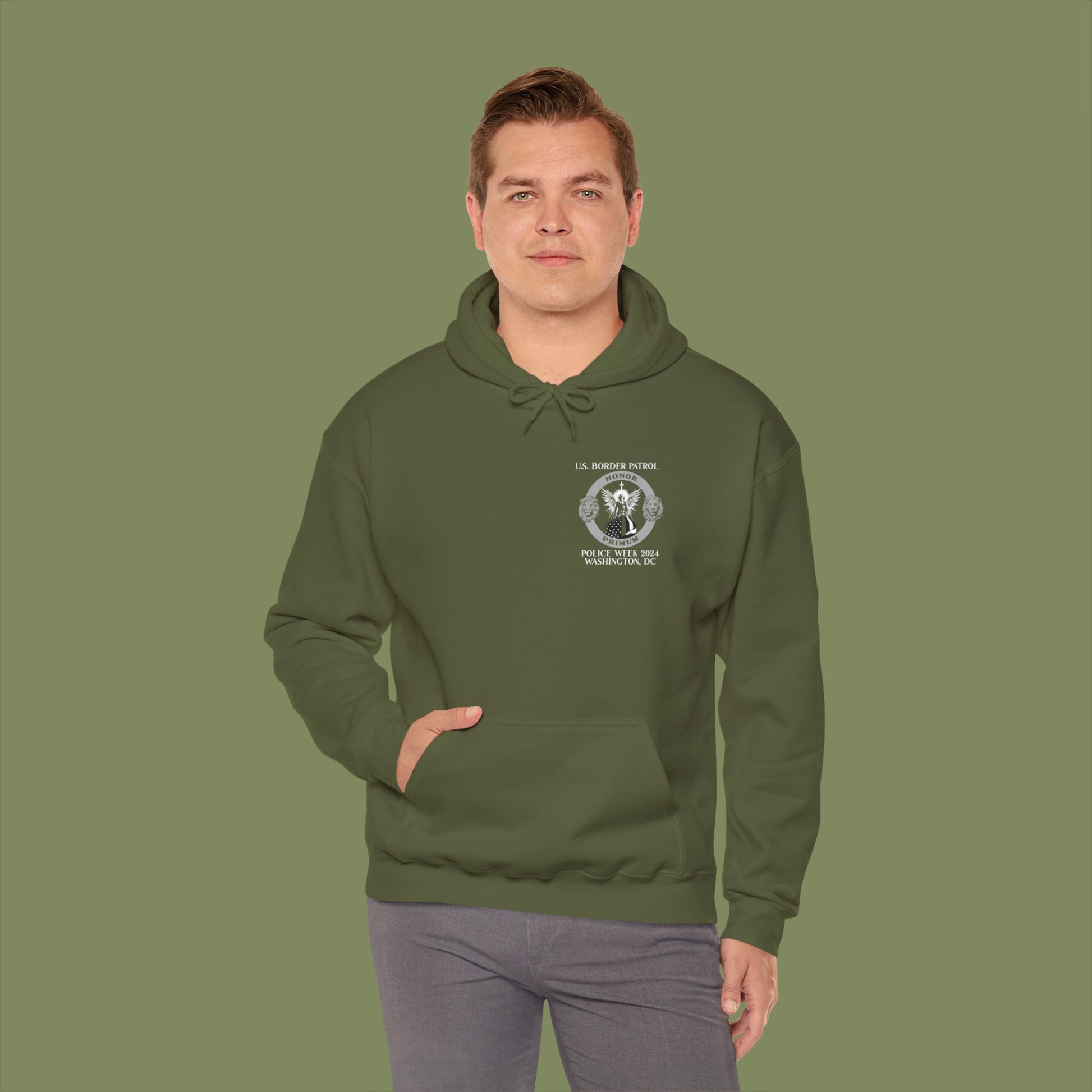 Border Patrol Valor Memorial Hoodie Police Week 2024