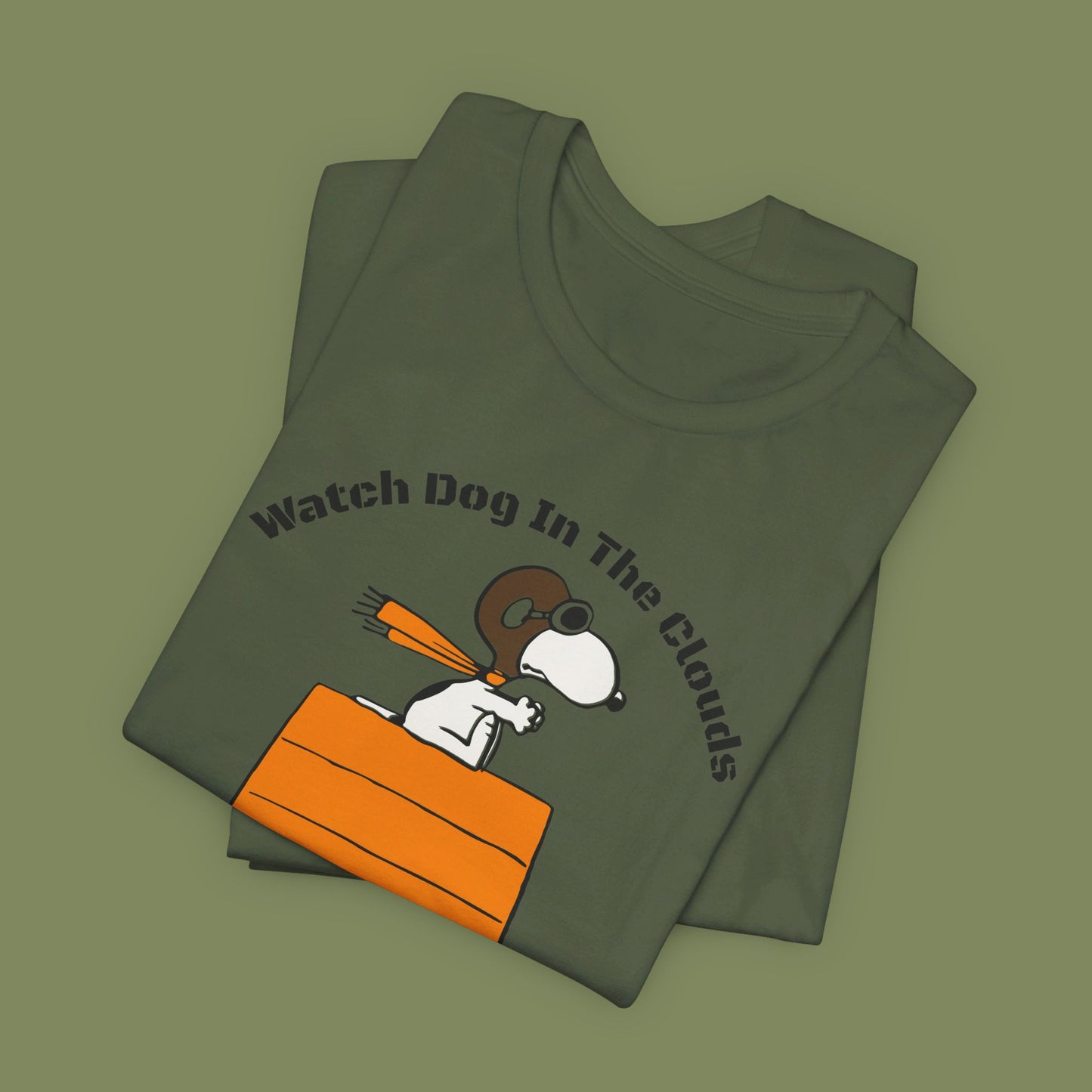 Watch Dog In The Clouds - Air And Marine Operations Tee