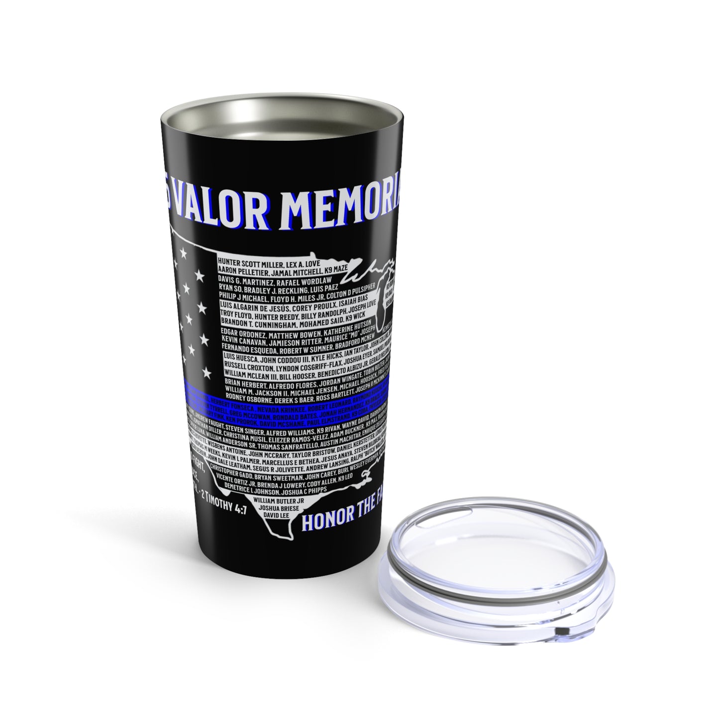 2025 Law Enforcement Valor Memorial Tumbler