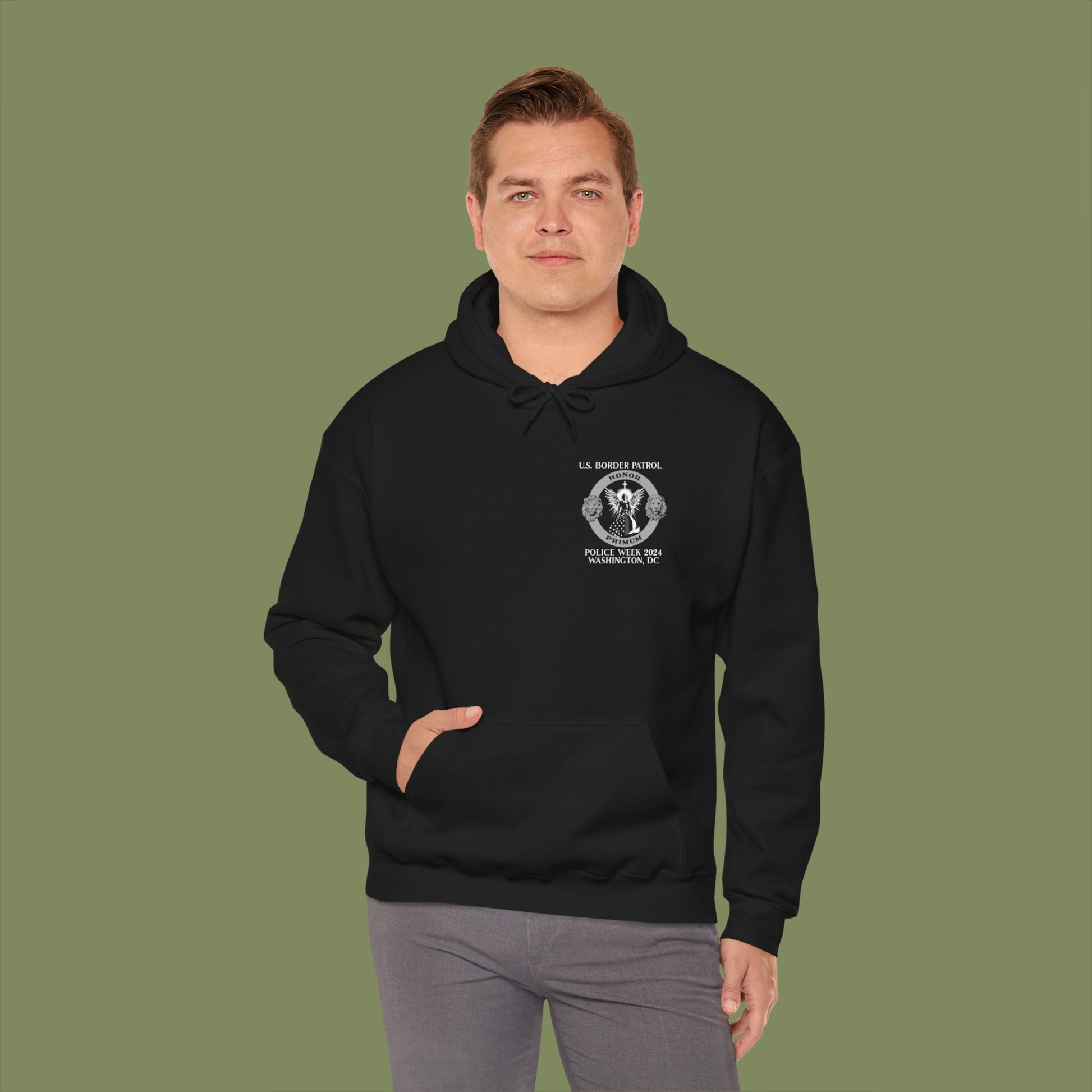 Border Patrol Valor Memorial Hoodie Police Week 2024