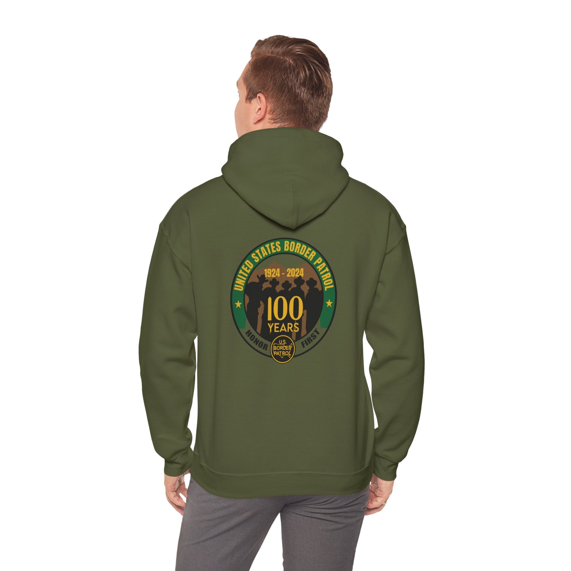 Border Patrol Horse Patrol Centennial Hoodie 10