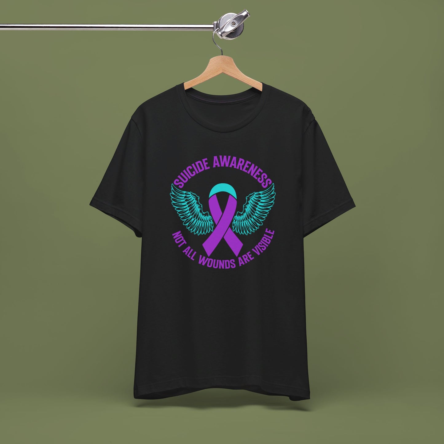 Suicide Awareness - Not All Wounds Are Visible T-Shirt