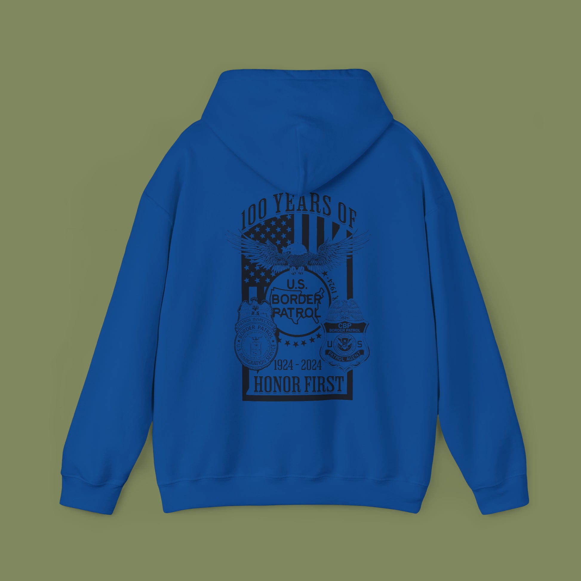 Border Patrol HQ MWR Centennial Hoodie