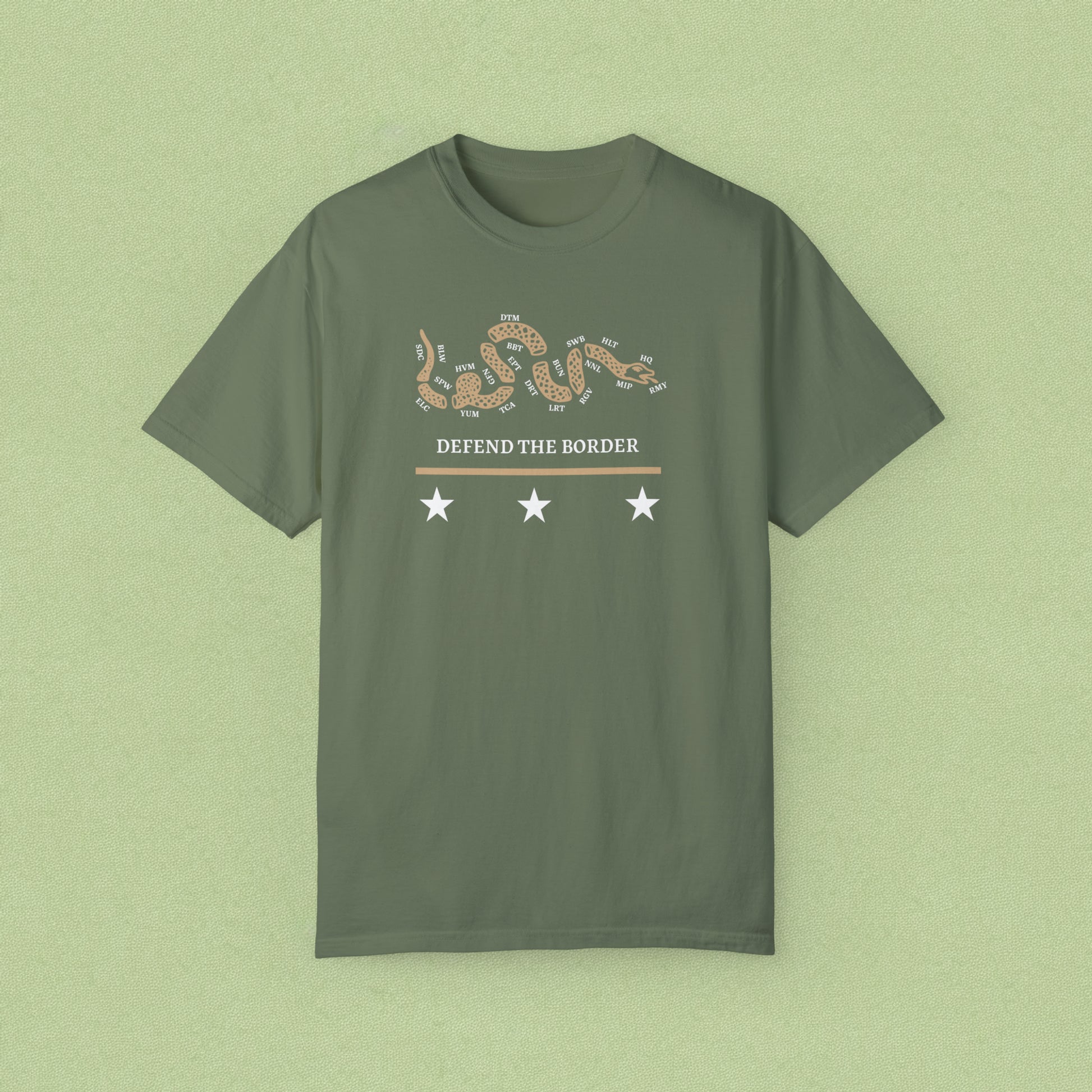 Defend the Border Border Patrol Shirt 11