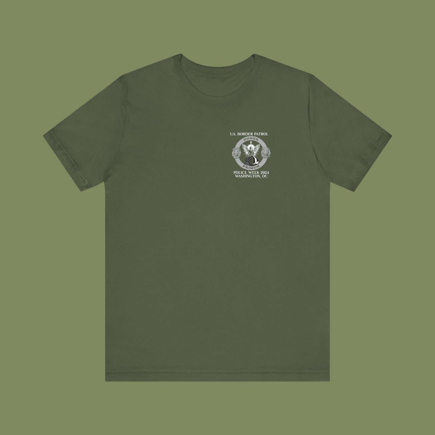 Border Patrol Valor Memorial T-Shirt Police Week 2024