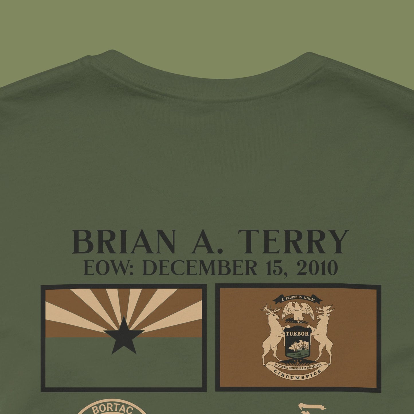 Brian Terry Foundation 2024 Annual Golf Outing T-Shirt by Vint Hill Designs