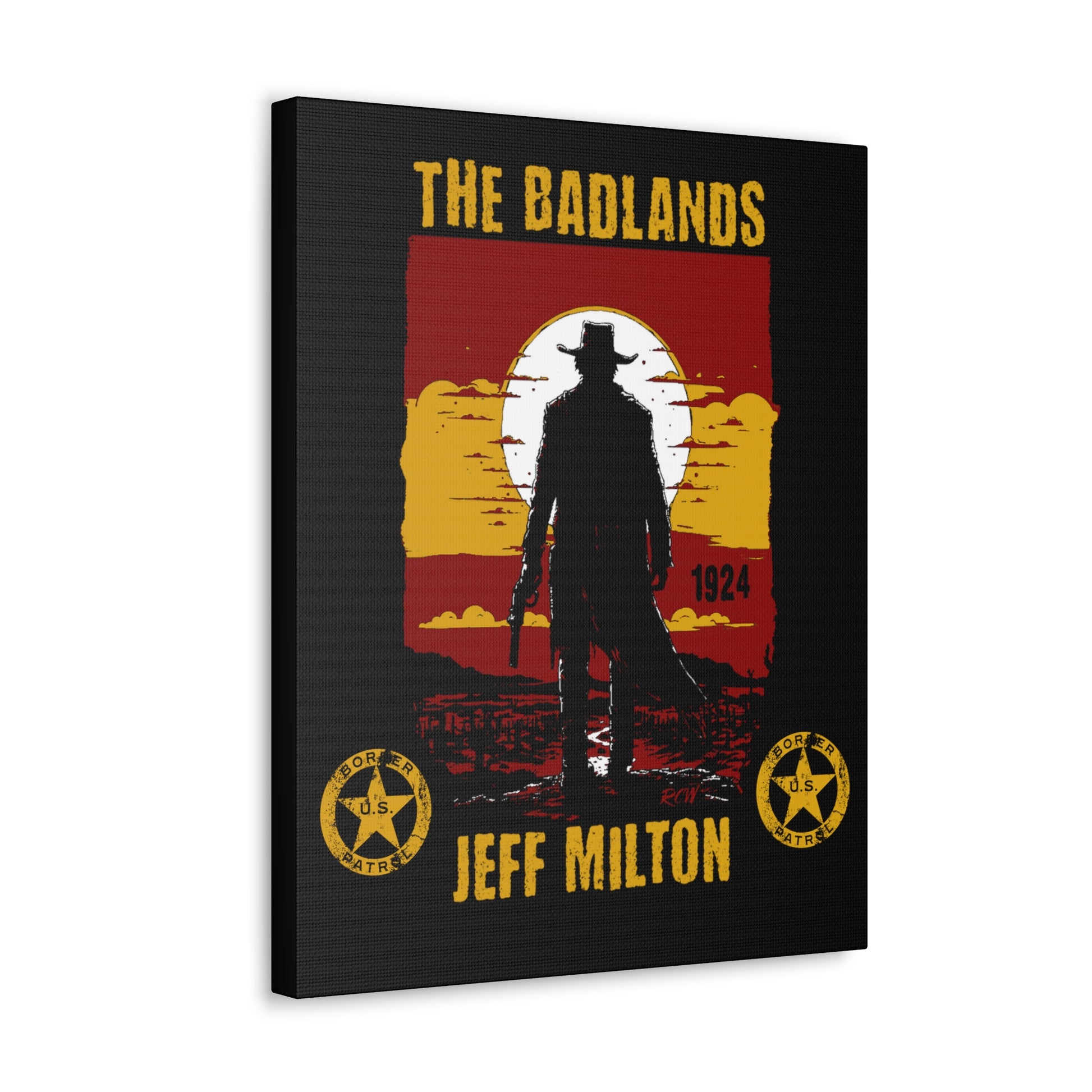 Jeff Milton The Badlands Canvas Art 2